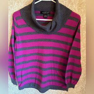 August Silk Lightweight Women’s Long Sleeve Cowl Neck Sweater